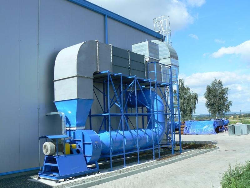 02 - Installation of dust filter in EEx design