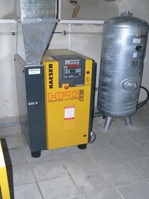 03 - Air compressor installation