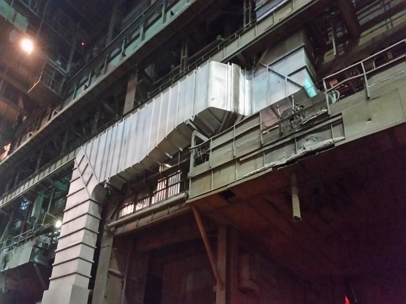 03 - Instalace odprášení technologie výroby oceli