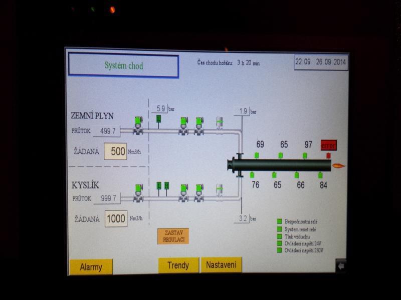 03 - Project - blast furnace blowing - Třinecké Železárny, Liberty