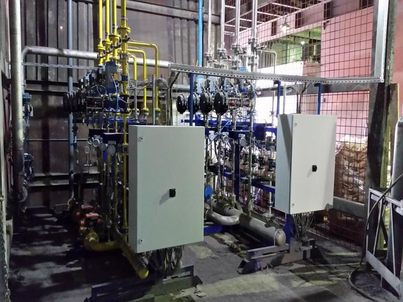 04 - Complete burner system for drying pans - Třinecké Železárny