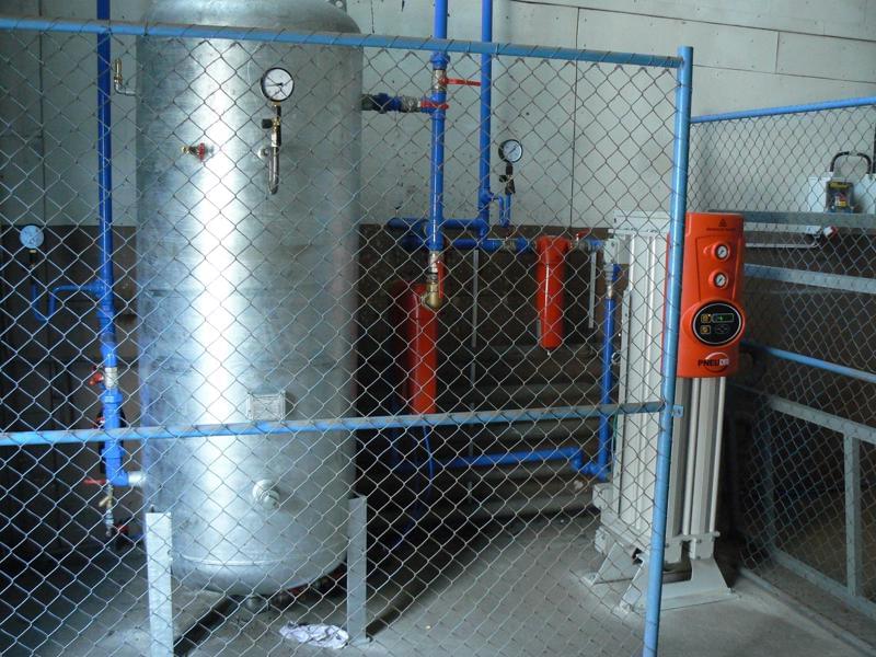 06 - Potrubní rozvody kompresorové stanice