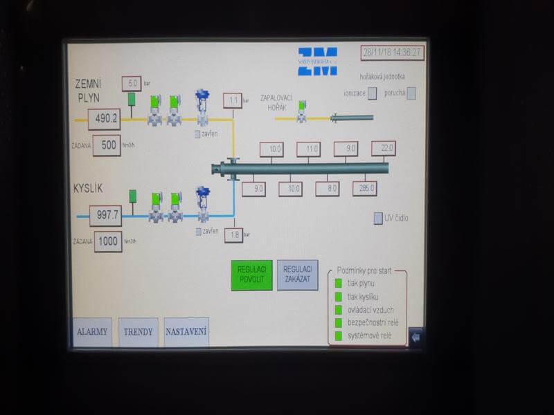 07 - Visualization of burner operation for blast furnace blowing