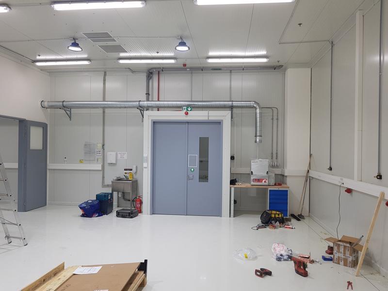 11 - Argon and nitrogen piping and ventilation