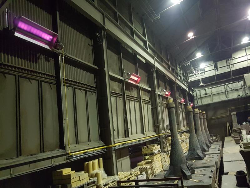 12 - Heating of industrial halls - Třinecké Železárny