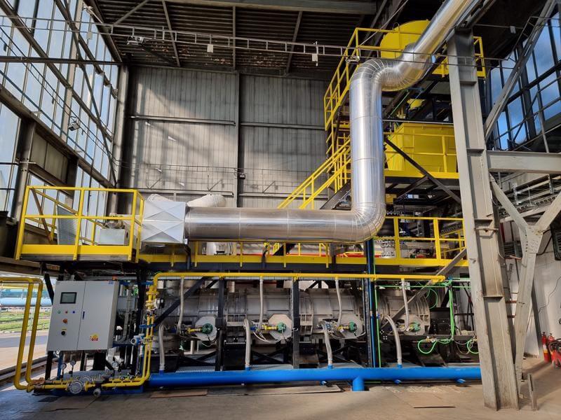 12 - Waste-to-energy pyrolysis process equipment