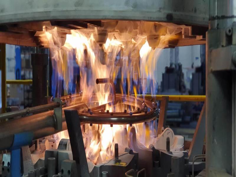 14 - Atmospheric mold burner for aluminium die casting