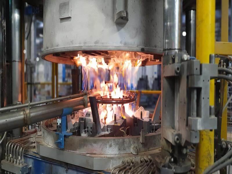 16 - Atmospheric burner for die-cast aluminum molds