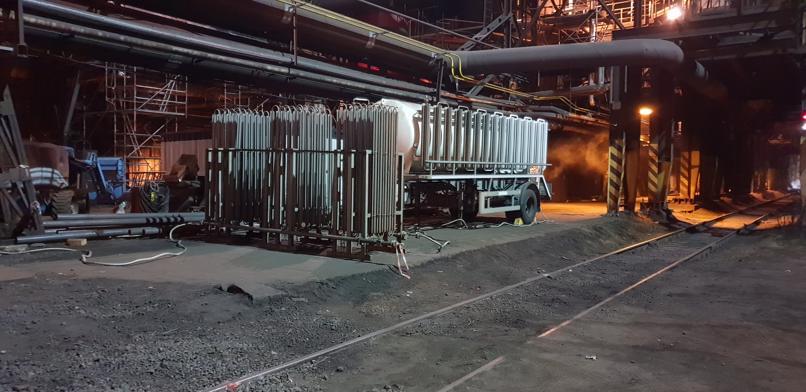 19 - Odpařovací stanice se zásobníkem kapalného dusíku