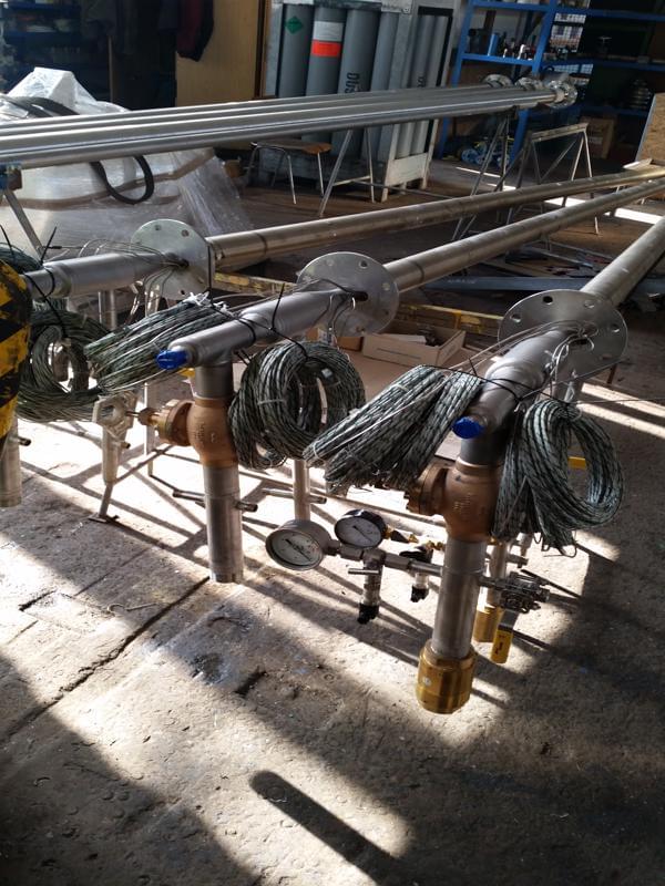 21 - Burners for blast furnace blowing 