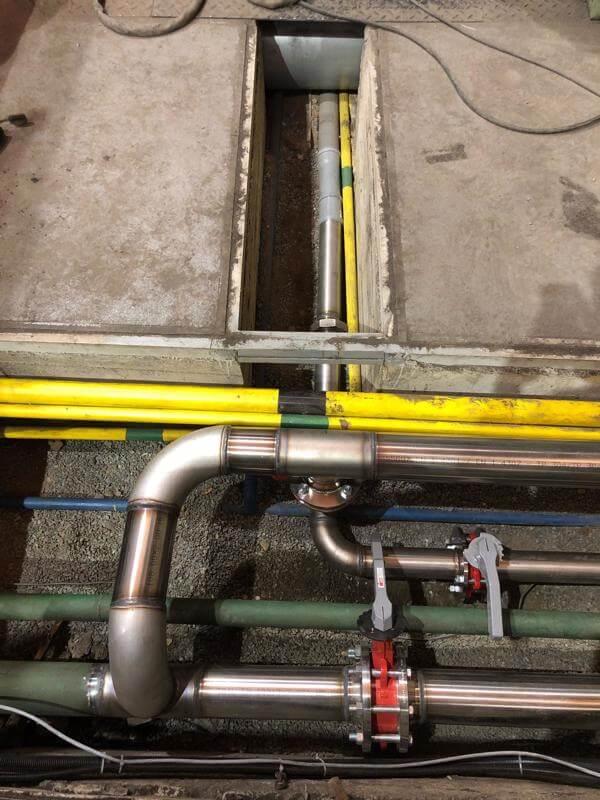 21 - Water and natural gas piping