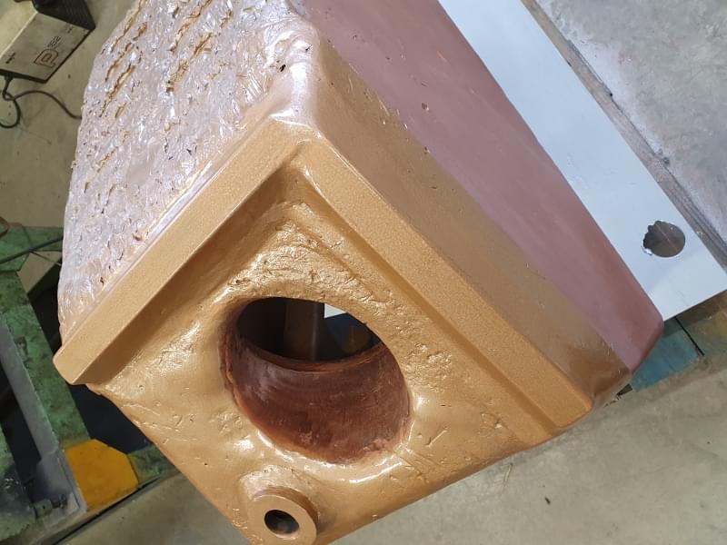 29 - Welding of copper structural elements