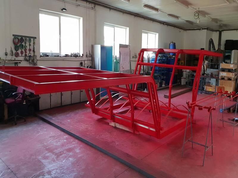 41 - Svařenec zastřešení čerpací stanice